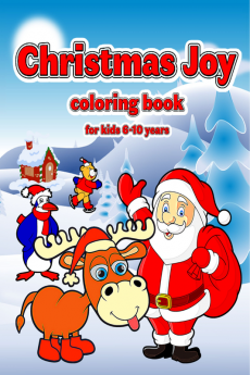 Christmas Joy Coloring Book : wonderful Christmas and winter pages