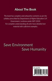 A Textbook on Human Values and Environment Studies