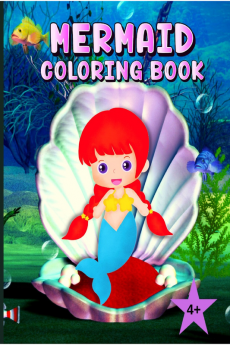 Mermaid Coloring Book : Coloring Mermaids Sea Animals and Alphabet