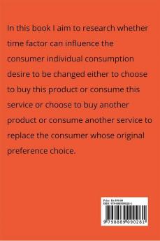 Explaing How Time Influences Consumer Behavioral Change