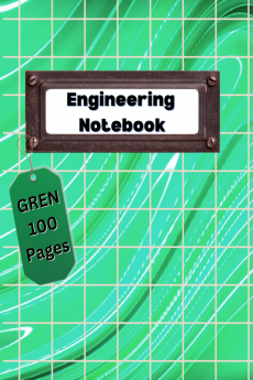 Engineering Notebook Green : Professional Engineer Notebook | Graph Composition Paper Notebook | 100 Pages - 8.5&quot;x11&quot; - Grid Format Paperback