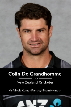Colin De Grandhomme : New Zealand Cricketer