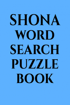 SHONA word search puzzle book