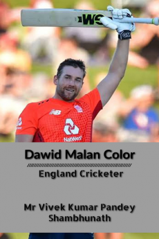 Dawid Malan Color : England Cricketer