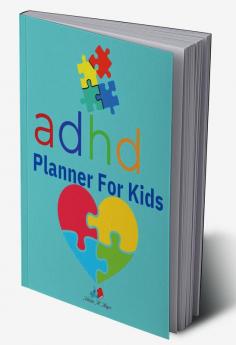 ADHD Planner For Kids : This planner is a great resource to help organize your kid's day.