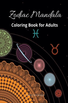 Zodiac Mandala Coloring Book for Adults : Stress Relieving Zodiac Mandala Designs for Adults | 24 Premium coloring pages with amazing designs