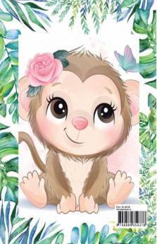 Monkey Coloring Book for kids : 50 Amazing Coloring Pages with Monkeys for Boys Girls and Ikds | A Unique Collection of Coloring Pages for kids Ages 3-8 with Cute Monkeys | Monkeys Coloring and Ac...