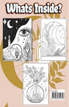 Minimalist Boho Coloring Book : Adult Bohemian Abstract and Aesthetic Simple Designs for Relaxation Stress Relief and inner calm. Woman Landscape and Art line Coloring Pages for Teens