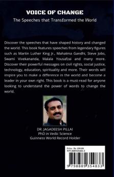 Voices of Change : The Speeches that Transformed the World