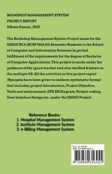 Bookshop Management System : Project Report