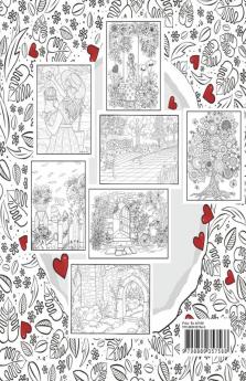 Mysterious Garden Coloring Book : An Adult Colouring Premium Book for Woemn Seniors Teens | Amazing Gift Idea