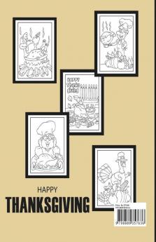 Happy Thanksgiving Coloring Book : Colour this Special Holiday | Fun Activity Pages for Kids Ages 4-8