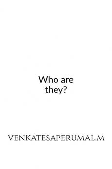 Who are they? : Who are they?