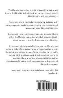 Job and Research Opportunities in Life Sciences : A handbook for Biotechnology Biochemistry &amp; Microbiology fresher (Indian market)