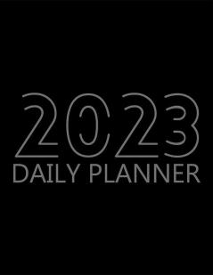 2023 Daily planner : 12 Month Organizer Agenda for 365 Days One Page Per Day with Priorities and To-Do List Hourly Organizer Book for Daily Activities and Appointments White Paper 8.5″ x 11″ ...