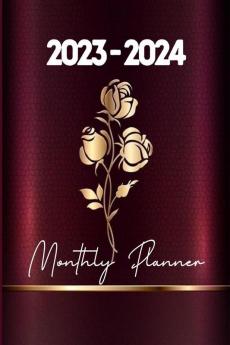 2023-2024 Monthly Planner for Women: 2 Years Pocket Organizer for Women