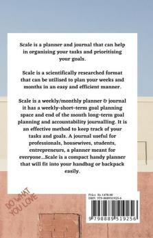 Scale Planning for the best version of ME : Journal & Planner