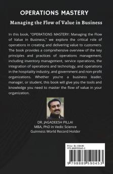 Operations Mastery : Managing the Flow of Value in Business