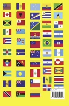 Colouring flags and your turn drawing : Colouring book of flags and general information: area population continent etc.