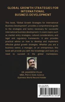 Global Growth Strategies for International Business Development