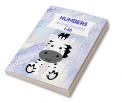 Numbers 1-50 : Number Tracing Book for Children 3-6 years