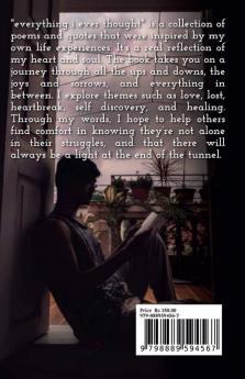 everything i ever thought