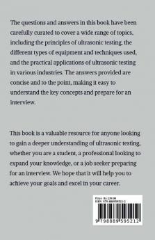 Ultrasonic Testing interview Questions and Answers : Non Destructive Testing