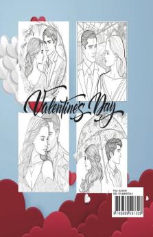 Valentines Day Coloring Book for Adults : Love Designs for Men and Women