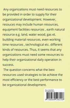 Technology How Influences Organizational Resource Changes