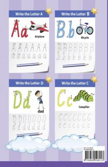 Learn the Alphabet - G is for ... : Practice for Kids with Pen Control Line Tracing Letters and More | Preschool writing Workbook with Sight words for Pre K Kindergarten and Kids Ages 3-7 : Han...