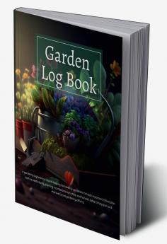 Garden Log Book : Perfect Gardening Tool Tracker for Farmers and Gardeners| Garden Notebook to keep track of Planting Fertilizing Harvesting Watering and many more | Perfect as a gift !