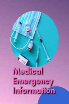 Medical Emergency Information : For patients to communication to EMS Responders Doctors hospitals and family on emergency contacts allergies medication conditions and medical history