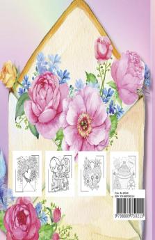 VALENTINE’S DAY Adult Coloring Book : 50 gorgeous designs celebrating love and romance with romantic hearts adorable animals beautiful flowers. A suitable gift for the loved one in your life!