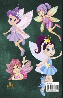 Savior Fairy Gift of Coloring to Your Little Fairy : Pages 50 Activity Book for Girls by Three Trees