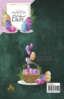 Easter Eggs Coloring Book For Adults: Stress Relieving Mandala Easter Egg Designs for Adults Relaxation