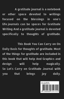 Simple Gratitude Journal