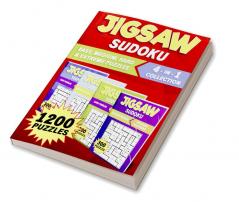 Jigsaw Sudoku Puzzles : 1200 Easy to Extreme Irregularly Shaped Puzzles to Solve