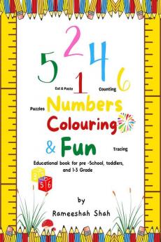 My Number Activity Book (1-10) : Educational Book for Toddlers Pre-School Grade 1-2