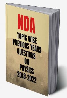 NDA - Topic wise Previous Years Questions