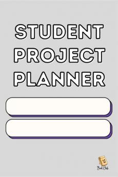 Student Project Planner : Project Planner - Presentation Planner - Weekly Review - Score Teacher