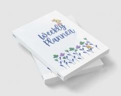 Weekly Planner: Floral Weekly Planner - Priorities - Assignment - Today's schedule - To-Do-List - Daily Notes - ... 100 Pages - Large (8.5 x 11 inches) for kids