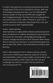 Business Neeti : Verses that can Enhance your Business : Included Lists of Tools you can use and the lists of Venture Capitalists and Angel Investors