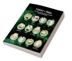 Today I Feel : Emotions Worksheet for Girls Pages 50 Jumbo Size