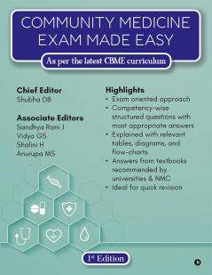Community Medicine Exam Made Easy : As per the latest CBME Curriculum