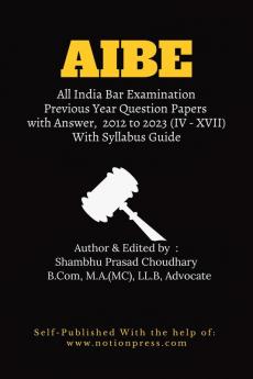 AIBE Syllabus Guide: Previous Year Question Papers with Answer