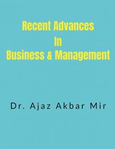 Recent Advances in Business & Management