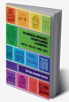 PG Medical Entrance Exam Planner (4 months)