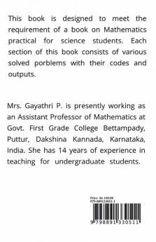 Mathematics Practical Book : For Science Students
