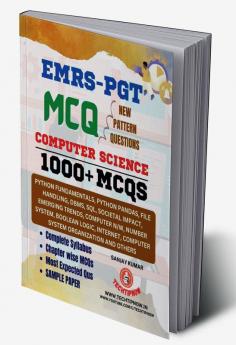 EMRS PGT MCQ Computer Science : EMRS PGT Computer Science 1100+ MCQ based on New Pattern