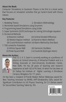 Computer Simulations In Quantum Physics: Using Numerical Techniques Worksheets And Programming